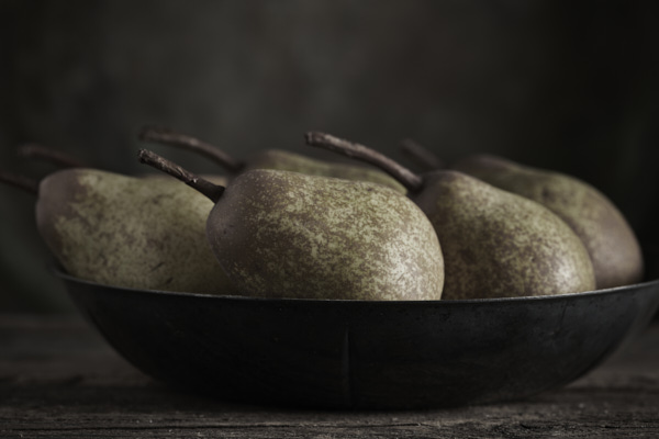 Image of a pears in a bowl
